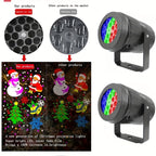 HomoriHome™ Christmas Laser Projector – 16 Festive Patterns & Waterproof Outdoor Design