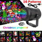 HomoriHome™ Christmas Laser Projector – 16 Festive Patterns & Waterproof Outdoor Design