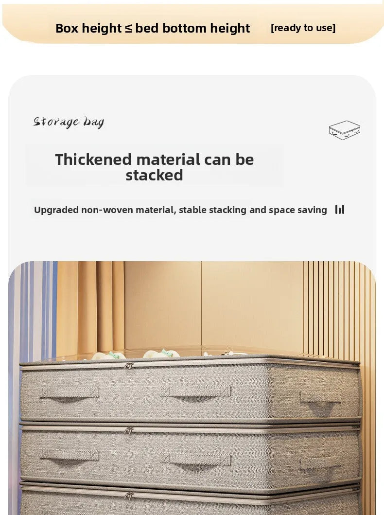 HomoriHome™ Under-Bed Storage Drawer – Low-Profile Design & Space-Saving Organization