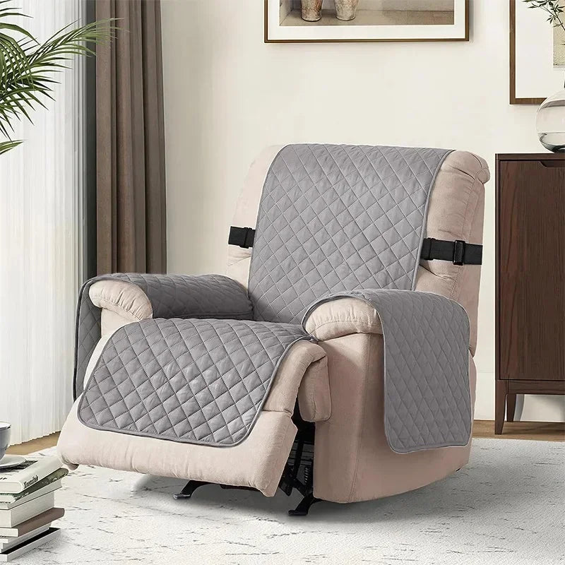 HomoriHome™ Recliner Chair Protector – Water-Repellent Fabric & Secure Non-Slip Fit