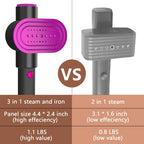 HomoriHome™ Handheld Steam Iron – Dual Wet/Dry Ironing & Lightweight Design