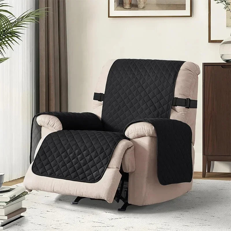 HomoriHome™ Recliner Chair Protector – Water-Repellent Fabric & Secure Non-Slip Fit