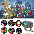 HomoriHome™ Christmas Laser Projector – 16 Festive Patterns & Waterproof Outdoor Design