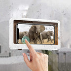 HomoriHome™ Shower Phone Mount – Waterproof Design & Fog-Free Screen