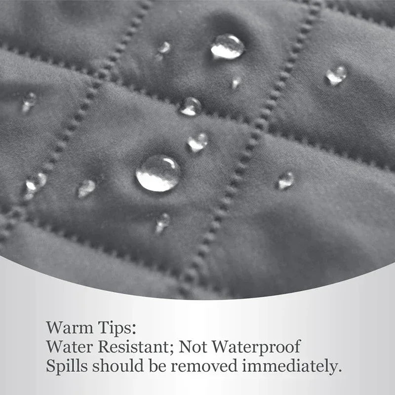 HomoriHome™ Recliner Chair Protector – Water-Repellent Fabric & Secure Non-Slip Fit