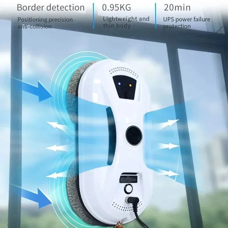 HomoriHome™ Window Cleaning Robot – Automatic Glass Cleaning & Remote-Control Operation