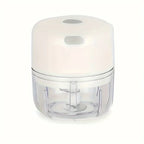 HomoriHome™ Mini Electric Food Chopper – Quick One-Tap Cutting & USB-Rechargeable Power