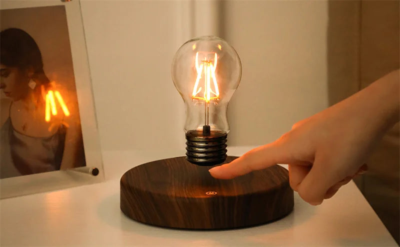 HomoriHome™ Magnetic Levitating Lamp – Floating Light Design & Wireless LED Glow
