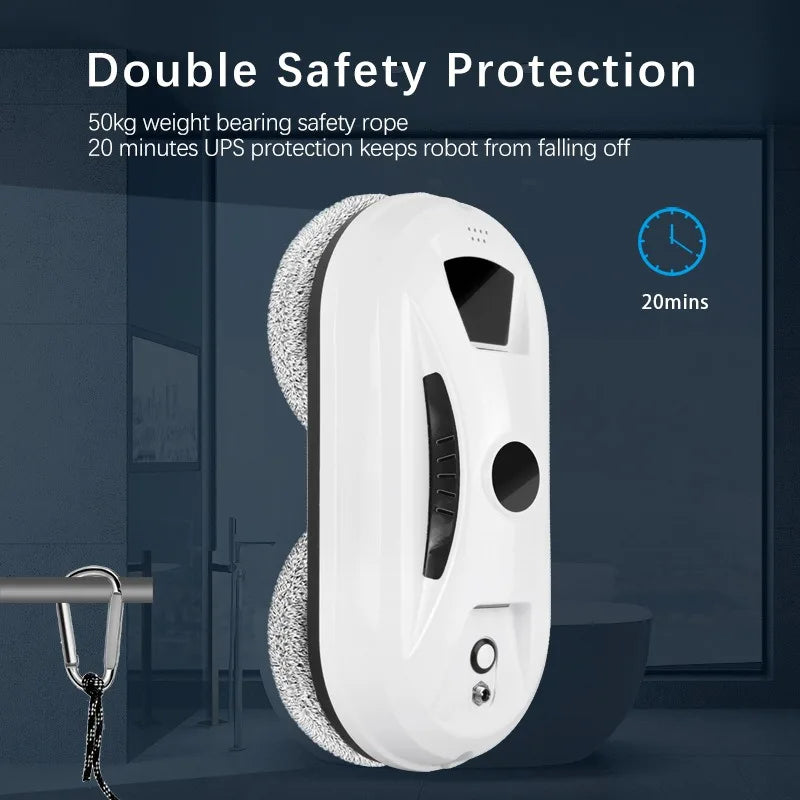 HomoriHome™ Window Cleaning Robot – Automatic Glass Cleaning & Remote-Control Operation