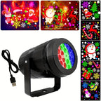 HomoriHome™ Christmas Laser Projector – 16 Festive Patterns & Waterproof Outdoor Design