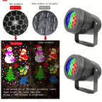 HomoriHome™ Christmas Laser Projector – 16 Festive Patterns & Waterproof Outdoor Design