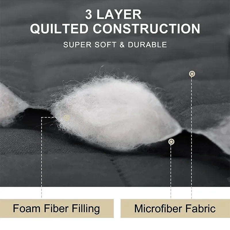 HomoriHome™ Recliner Chair Protector – Water-Repellent Fabric & Secure Non-Slip Fit