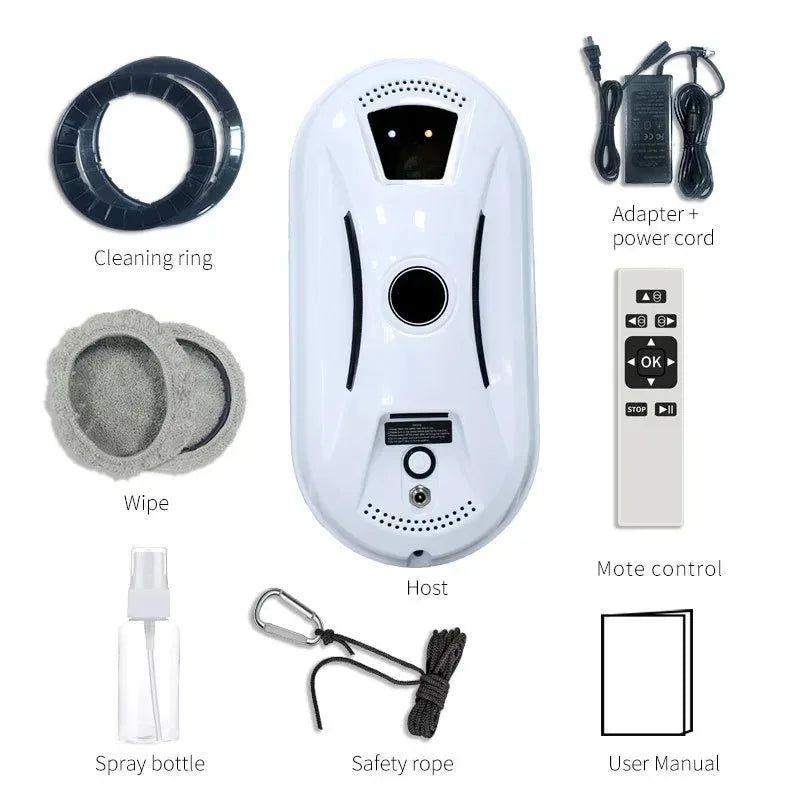 HomoriHome™ Window Cleaning Robot – Automatic Glass Cleaning & Remote-Control Operation