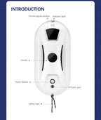 HomoriHome™ Window Cleaning Robot – Automatic Glass Cleaning & Remote-Control Operation