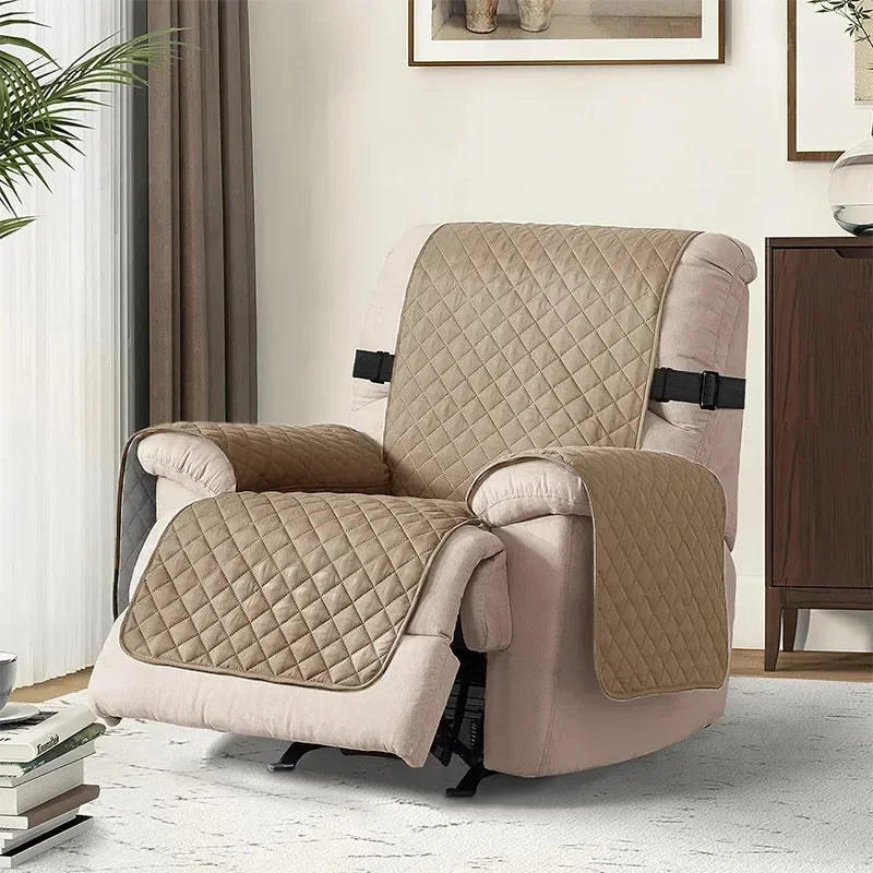 HomoriHome™ Recliner Chair Protector – Water-Repellent Fabric & Secure Non-Slip Fit