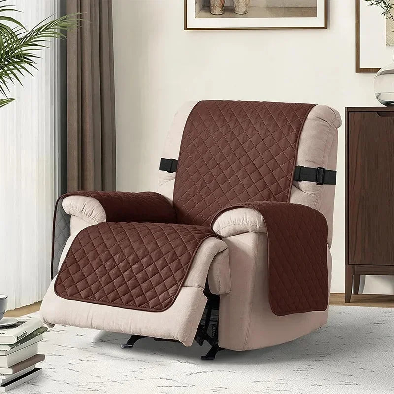 HomoriHome™ Recliner Chair Protector – Water-Repellent Fabric & Secure Non-Slip Fit