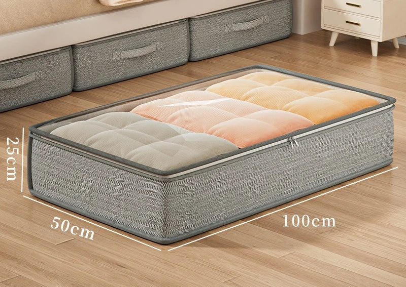HomoriHome™ Under-Bed Storage Drawer – Low-Profile Design & Space-Saving Organization