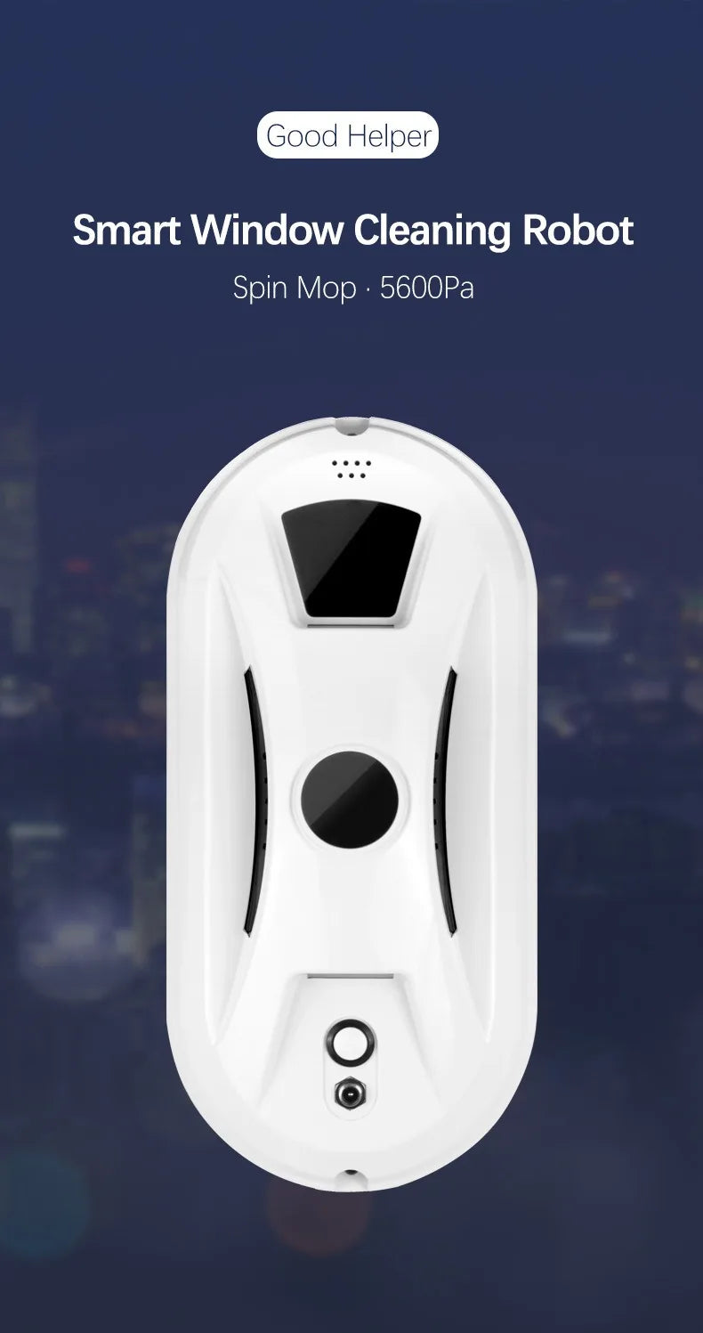 HomoriHome™ Window Cleaning Robot – Automatic Glass Cleaning & Remote-Control Operation
