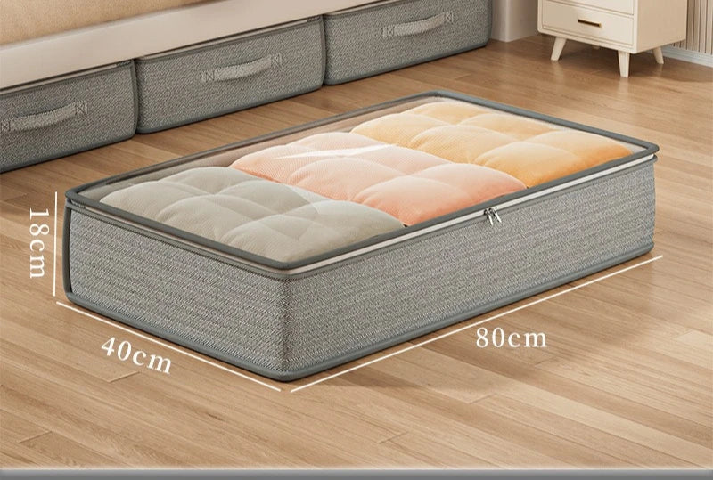 HomoriHome™ Under-Bed Storage Drawer – Low-Profile Design & Space-Saving Organization