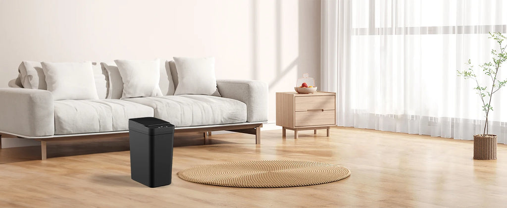 HomoriHome™ Smart Motion-Sensor Trash Can – Touchless Lid & Waterproof Design