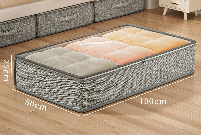 HomoriHome™ Under-Bed Storage Drawer – Low-Profile Design & Space-Saving Organization