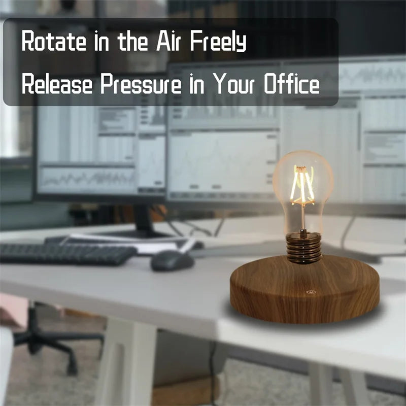 HomoriHome™ Magnetic Levitating Lamp – Floating Light Design & Wireless LED Glow