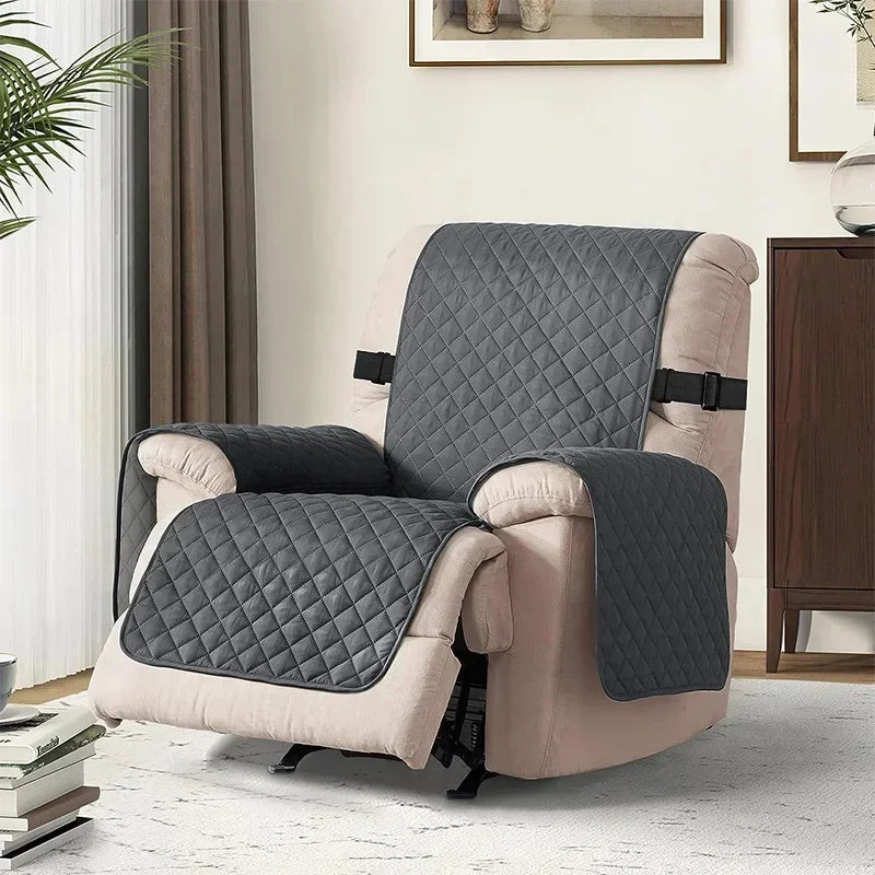 HomoriHome™ Recliner Chair Protector – Water-Repellent Fabric & Secure Non-Slip Fit