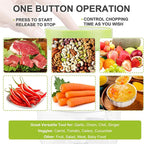 HomoriHome™ Mini Electric Food Chopper – Quick One-Tap Cutting & USB-Rechargeable Power